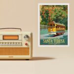 Quadro Rio De Janeiro - Bondinho Santa Tereza