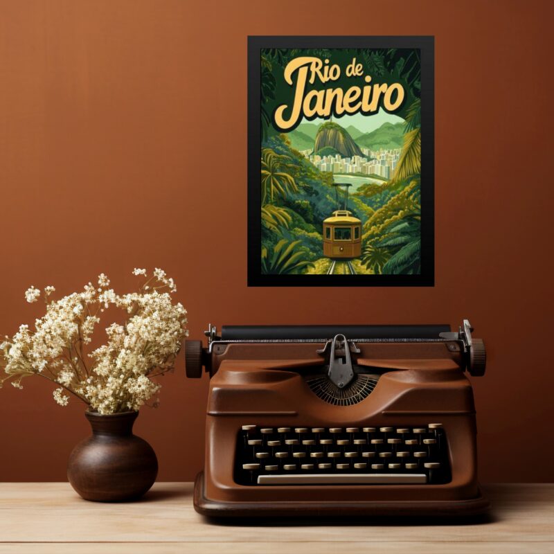 Quadro Rio De Janeiro - Cartaz Pão De Açucar b