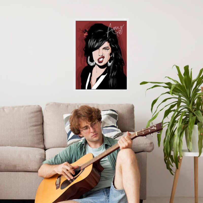 Quadro Decorativo Arte Amy Winehouse b