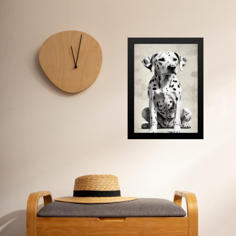 Quadro Decorativo Arte Cão Dalmata
