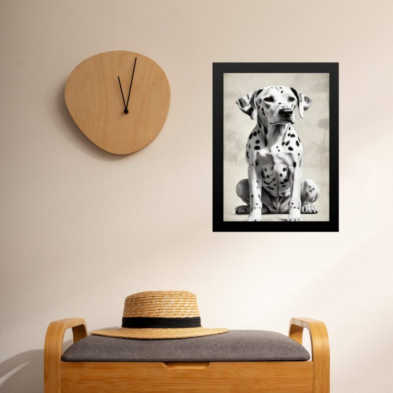 Quadro Decorativo Arte Cão Dalmata