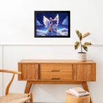 Quadro Decorativo Bulldog Francês Anjo