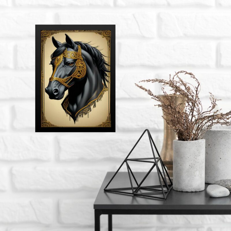 Quadro Decorativo Cavalo Árabe