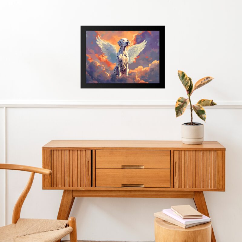 Quadro Decorativo Dalmata Anjo