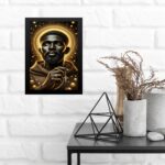 Quadro Decorativo Sacro São Benedito