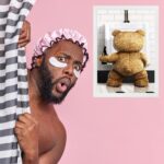 Quadro Divertido Para Banheiro Masculino - Ted