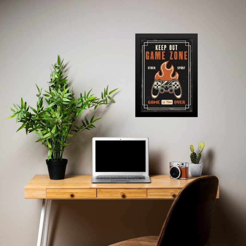 Quadro Gamer - Keep Out Gamer Zone