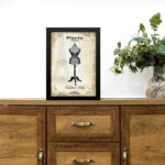 Quadro Vintage Moda Manequim Antigo