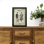 Quadro Vintage Moda Masculina Cavalheiros