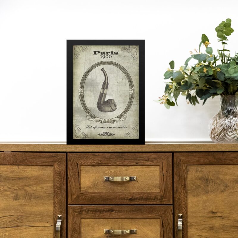 Quadro Vintage Tabaco Cachimbo
