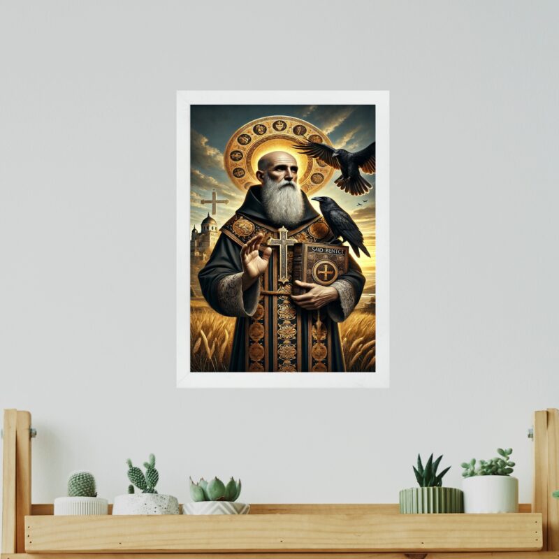 Quadro Decorativo Arte São Bento