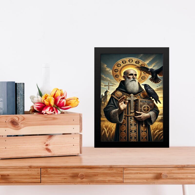 Quadro Decorativo Arte São Bento