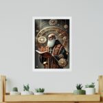 Quadro Decorativo Católico São Bento