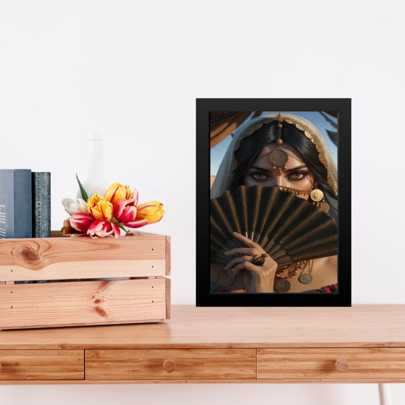 Quadro Decorativo Cigana Do Ouro