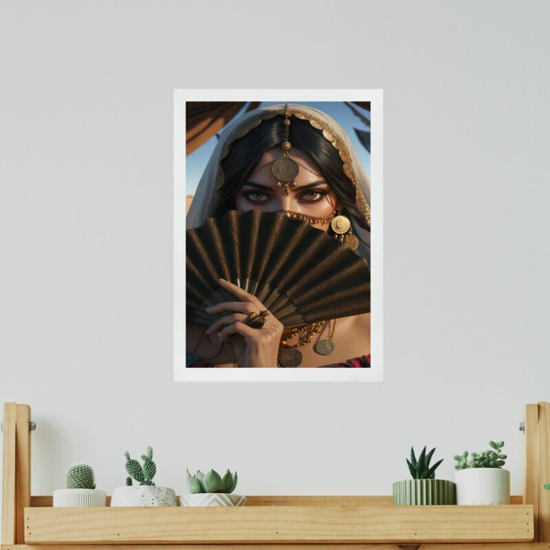 Quadro Decorativo Cigana Do Ouro