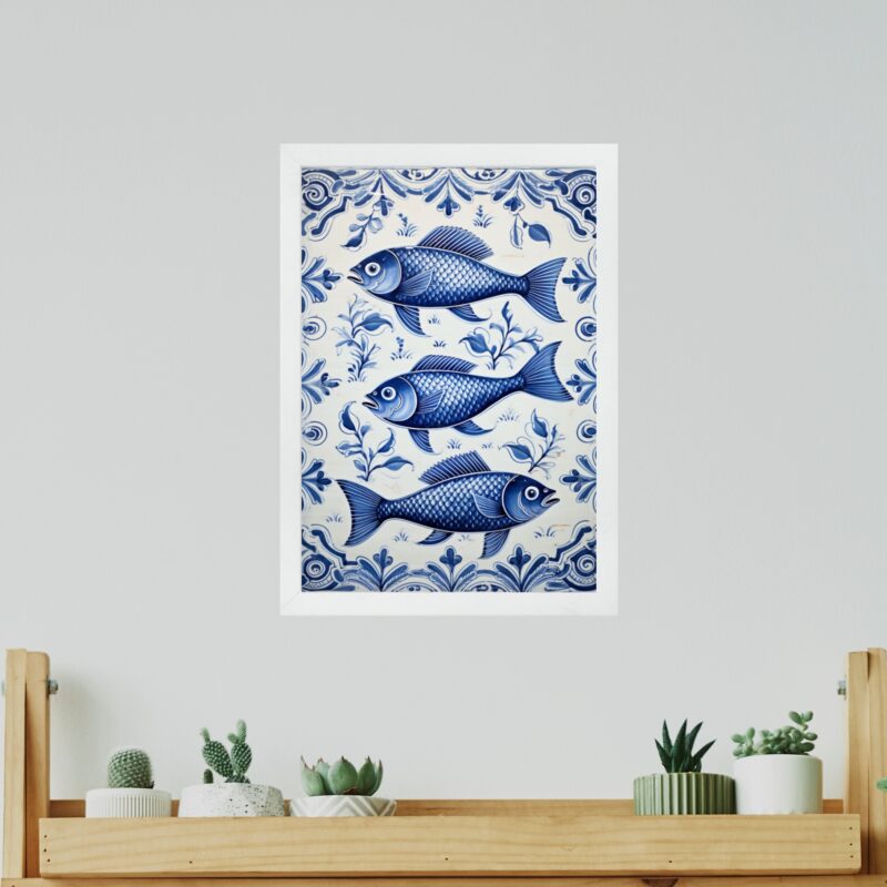 Quadro Decorativo Peixes Portugueses