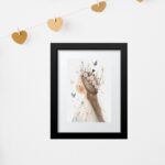 Quadro Infantil Grande Princesinha - 60x48 Cm