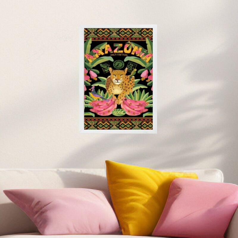 Quadro Onça Pintada Amazônia- Brasil