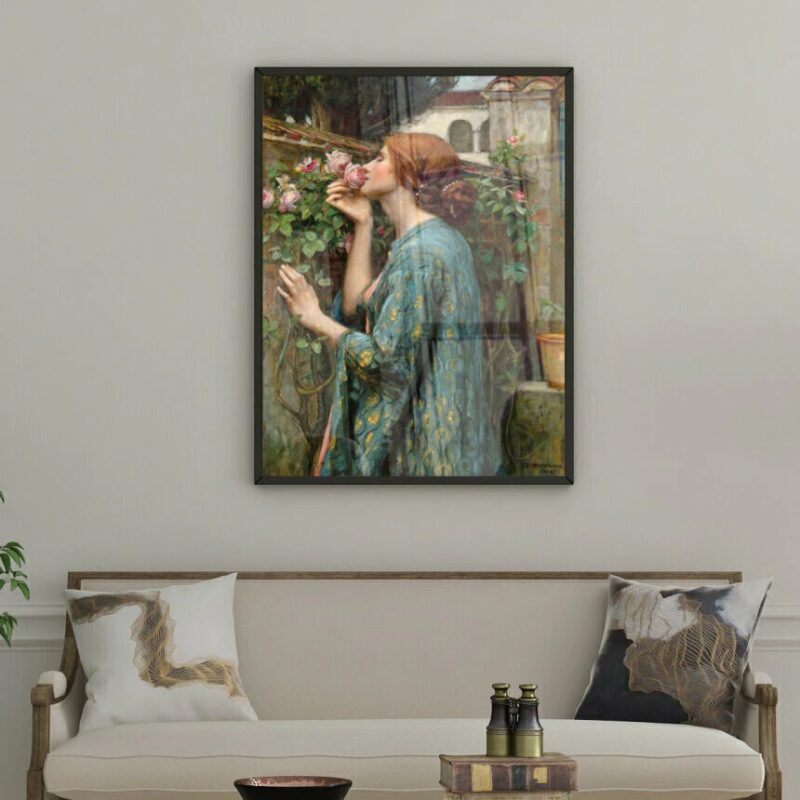 Quadro A Alma da Rosa John Waterhouse