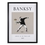 Quadro Banksy Love Is in The Air