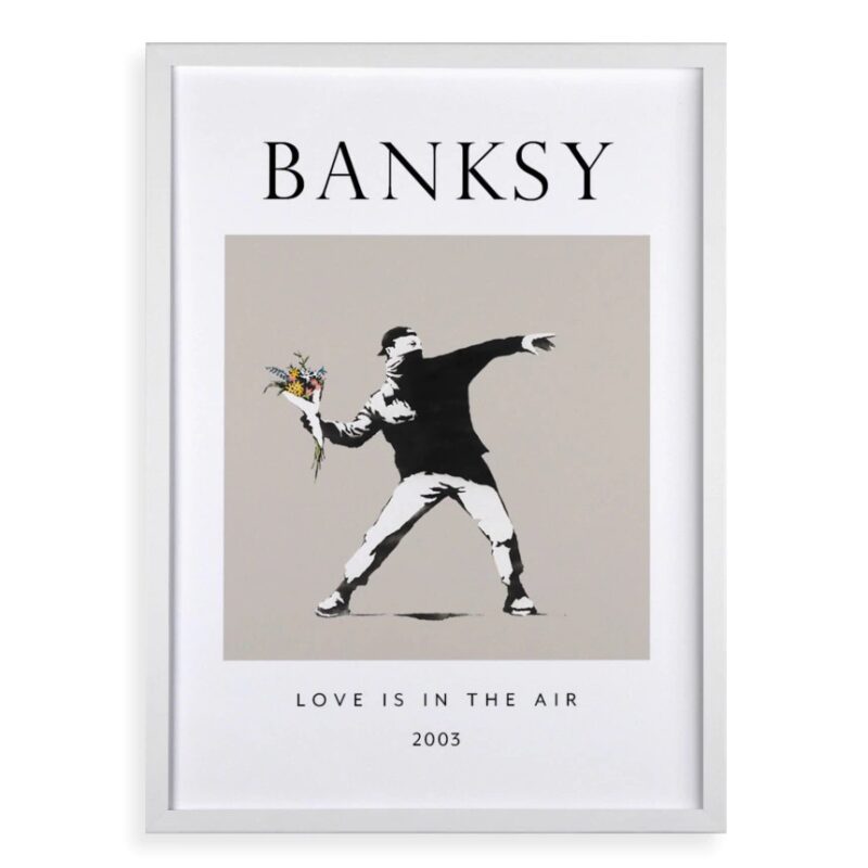 Quadro Banksy Love Is in The Air