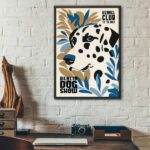 Quadro Dálmata - Berlin Dog Show Poster