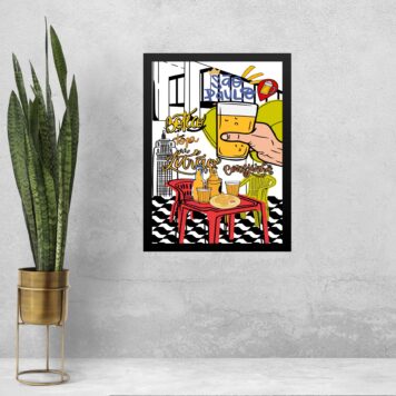 Quadro Decorativo Boteco - São Paulo