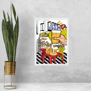 Quadro Decorativo Boteco - São Paulo