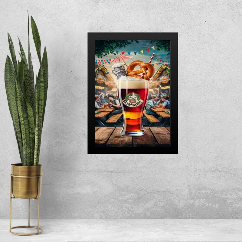Quadro Decorativo Cerveja - Oktoberfest