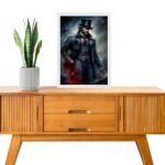 Quadro Decorativo Exu Veludo
