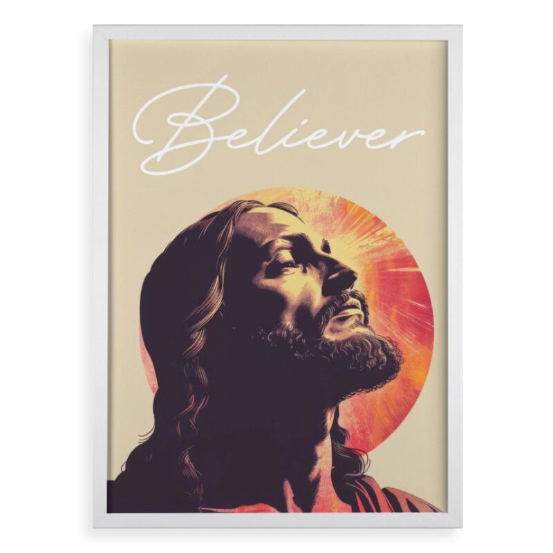 Quadro Decorativo Jesus Believer