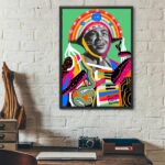 Quadro Decorativo Nordestino Sanfoneiro