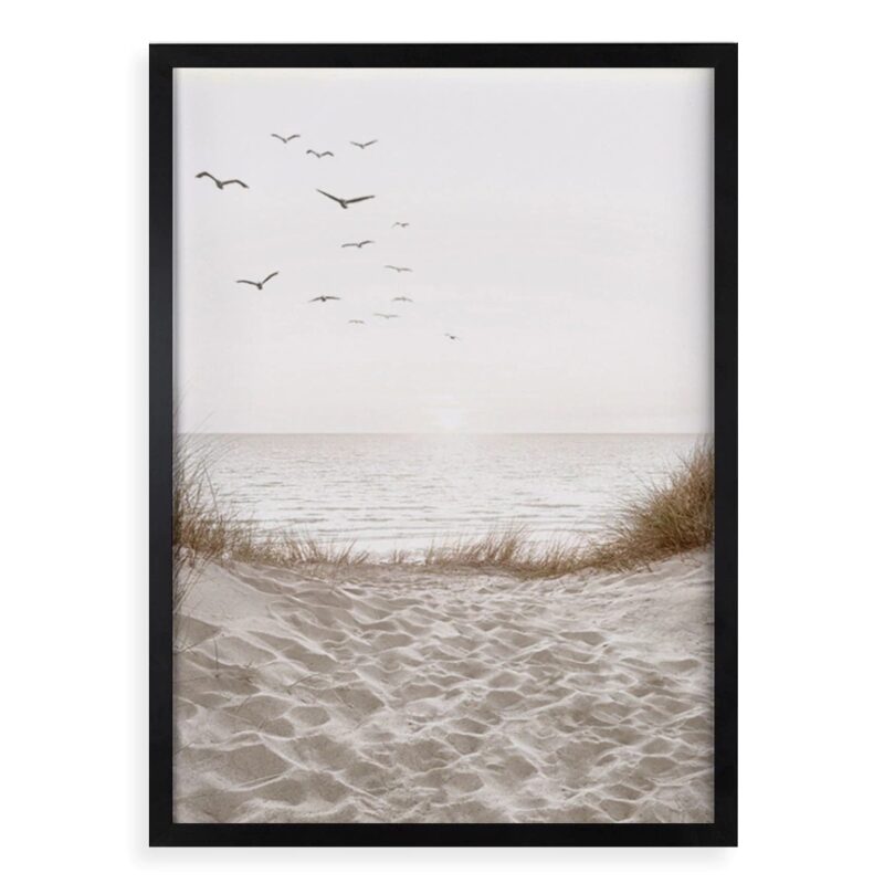 Quadro Decorativo Praia - Pé Na Areia