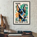Quadro Doberman - Chicago Dog Show Poster