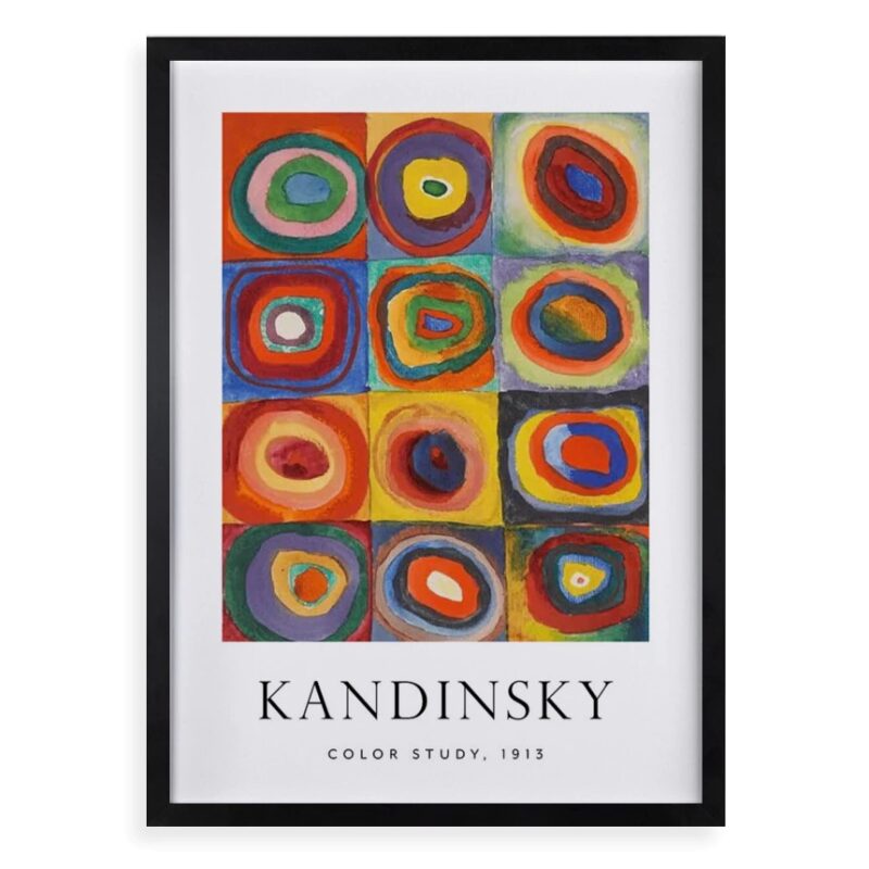 Quadro Kandinsky - Color Study