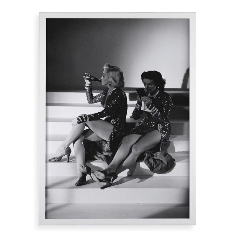 Quadro Marilyn & Jane Russell