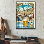 Quadro Poster Festa Oktoberfest - Cerveja