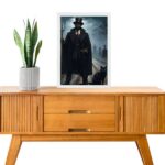 Quadro Umbanda Exu Gato Preto