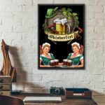 Quadro Vintage Cerveja - Oktoberfest