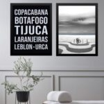Kit 2 Quadros Rio de Janeiro Zona Sul – Bairros