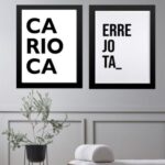 Kit 2 Quadros Rio de Janeiro – CARIOCA ERREJOTA