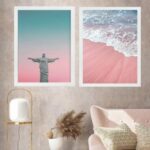 Kit 2 Quadros Rio de Janeiro – Candy Colors