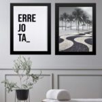 Kit 2 Quadros Rio de Janeiro – ERREJOTA Copacabana