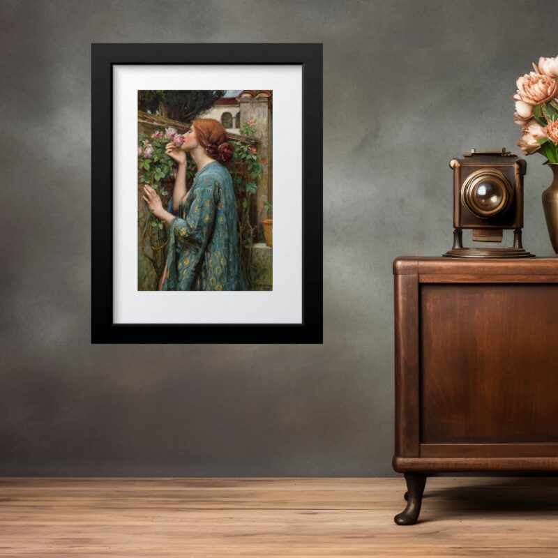Quadro A Alma da Rosa - 60x48 Cm
