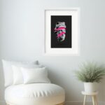 Quadro Arte Escultura Pop- 60x48 Cm
