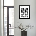 Quadro Bauhaus Grey - Minimalist Tears