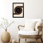 Quadro Bauhaus Marrom - Roll Disc