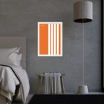 Quadro Bauhaus Orange - Parallel Lines