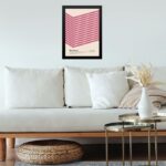 Quadro Bauhaus Pink Poster - Cube Angle