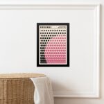 Quadro Bauhaus pink vintage - Solar Mesh